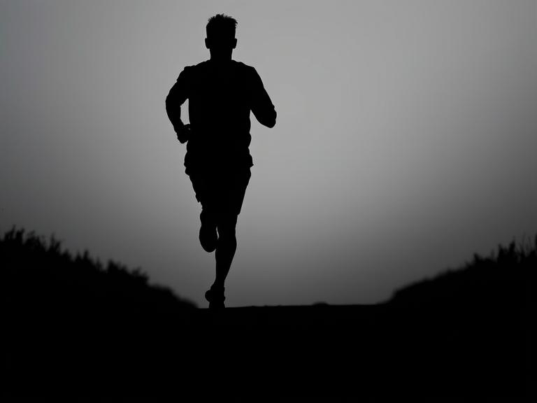 Running alone with purpose